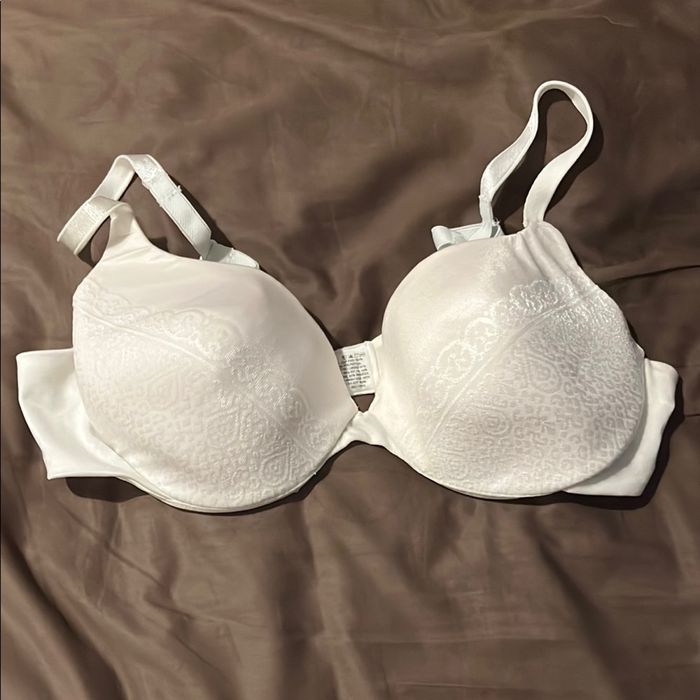 Elegant White Lace Bra